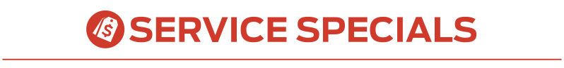 Kia Service Specials Banner