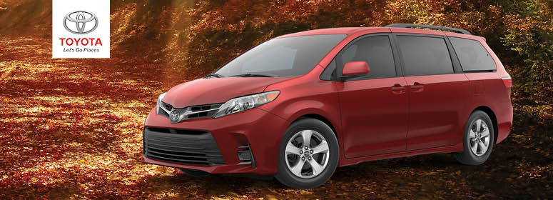 2018 Toyota Sienna Lease Deal near Boston, MA