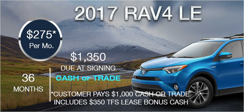 Lease Specials at Beaverton Toyota