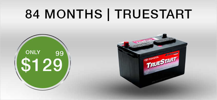 TrueStart 84 Months Battery cheap price at Beaverton Toyota