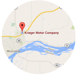 Kriegers Motor Company Location Map