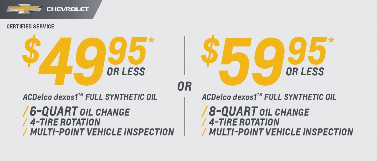 Service Coupon at John L Sullivan Chevrolet