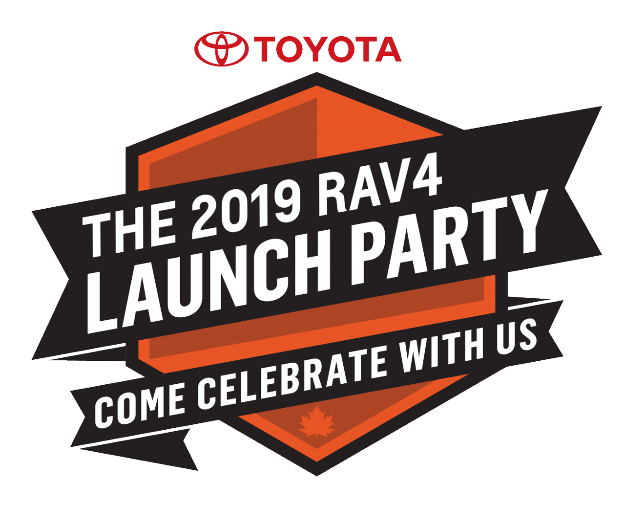 2019 RAV4 launch Event Logo