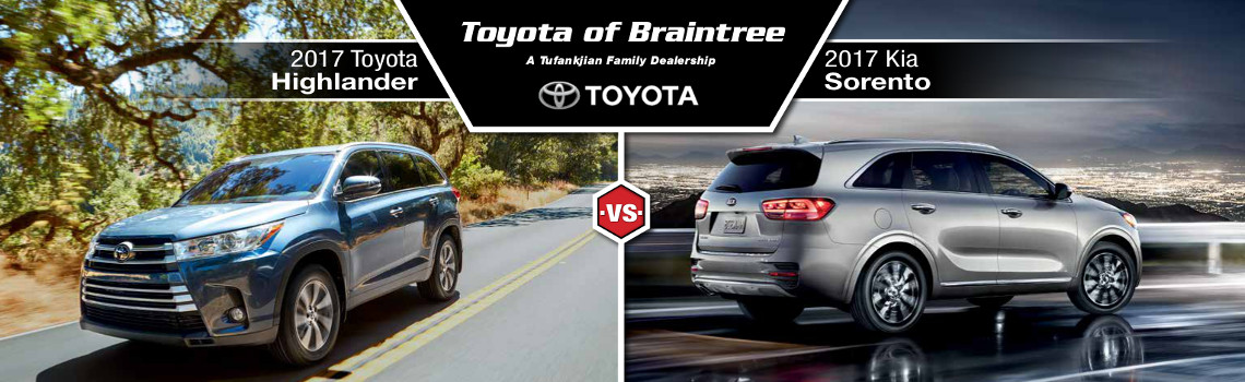 2017 Kia Soo Vs Toyota Highlander Best New Cars For 2018 2017 Toyota Highlander Vs Kia Soo Of Braintree All About