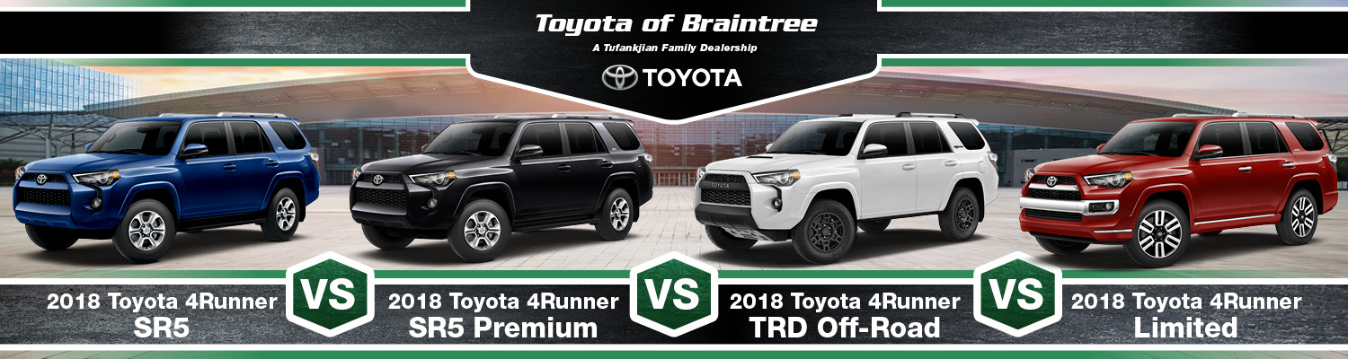 Toyota 4runner Comparison Chart