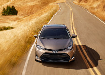 2019 Toyota Corolla in cornfields