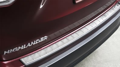 Toyota rear bumper protector