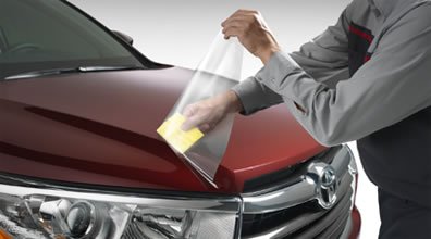 Toyota paint protection film