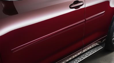 Toyota side mouldings