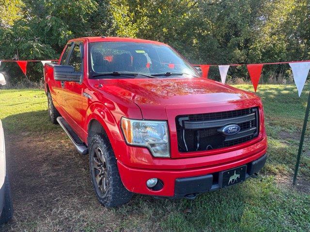 Race Red 2014 Ford F-150 Pickup Truck Four-Wheel Drive 6-Speed Automatic