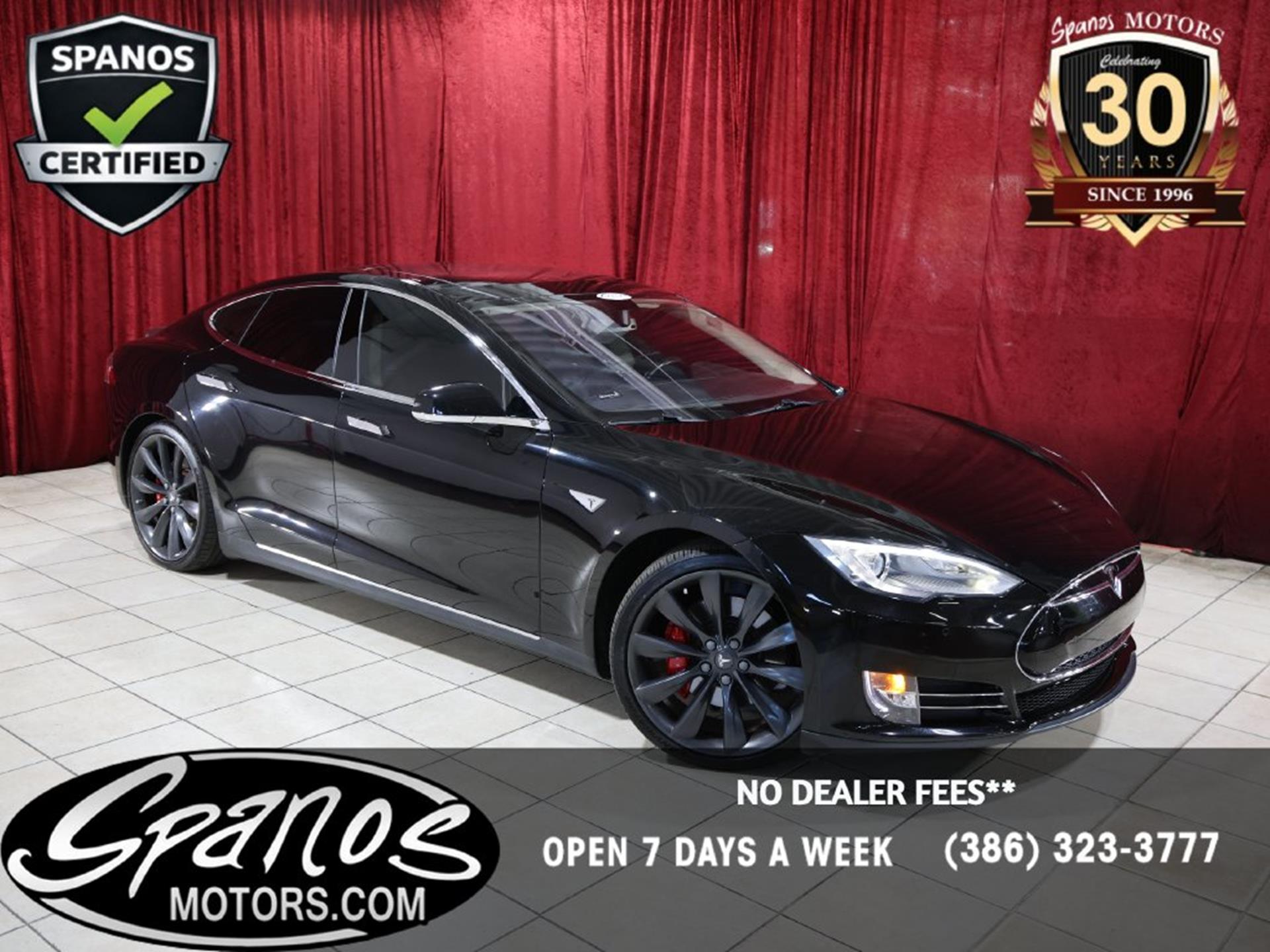 2014 Tesla Model S 5YJSA1H10EFP45123 - Spanos M