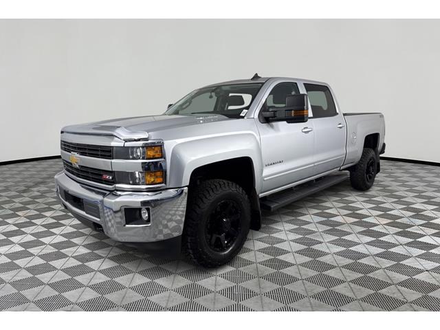 Silver 2015 Chevrolet Silverado 2500HD Pickup Truck Four-Wheel Drive 6-Speed Automatic