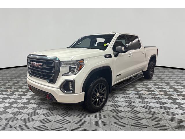 White 2022 GMC Sierra 1500 Limited AT4 Crew Cab 4WD Pickup Truck Four-Wheel Drive 10-Speed Automatic