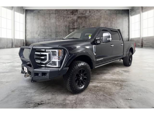 Agate Black Metallic 2020 Ford F-350 Super Duty Pickup Truck Four-Wheel Drive 10-Speed Automatic