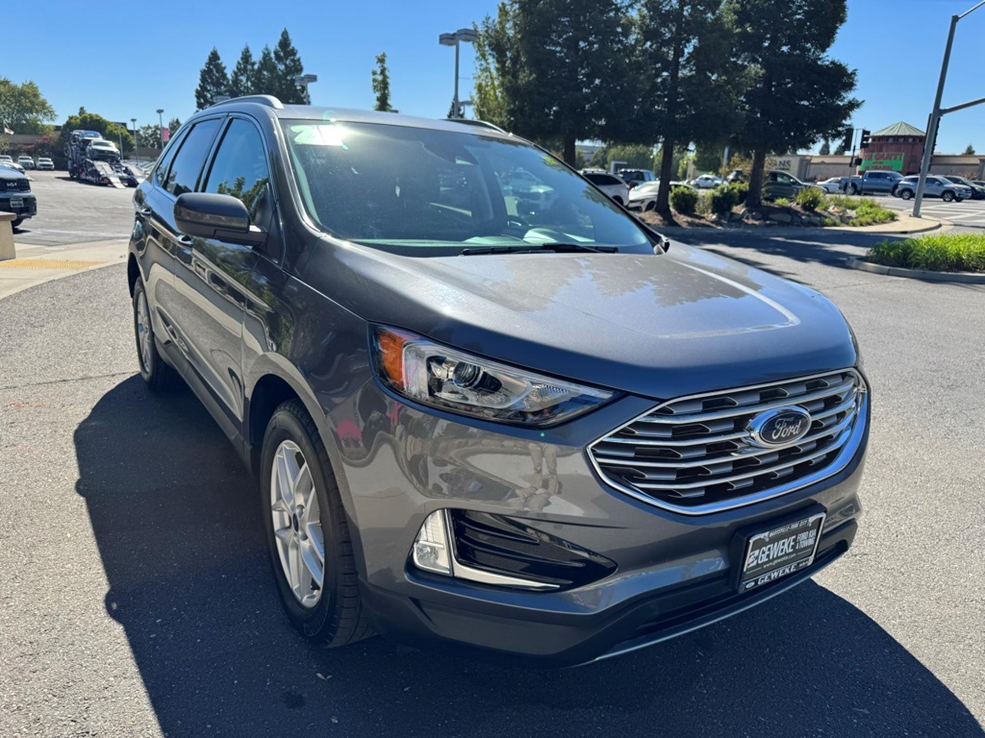 Used 2021 Ford Edge SEL with VIN 2FMPK4J92MBA41517 for sale in Yuba City, CA