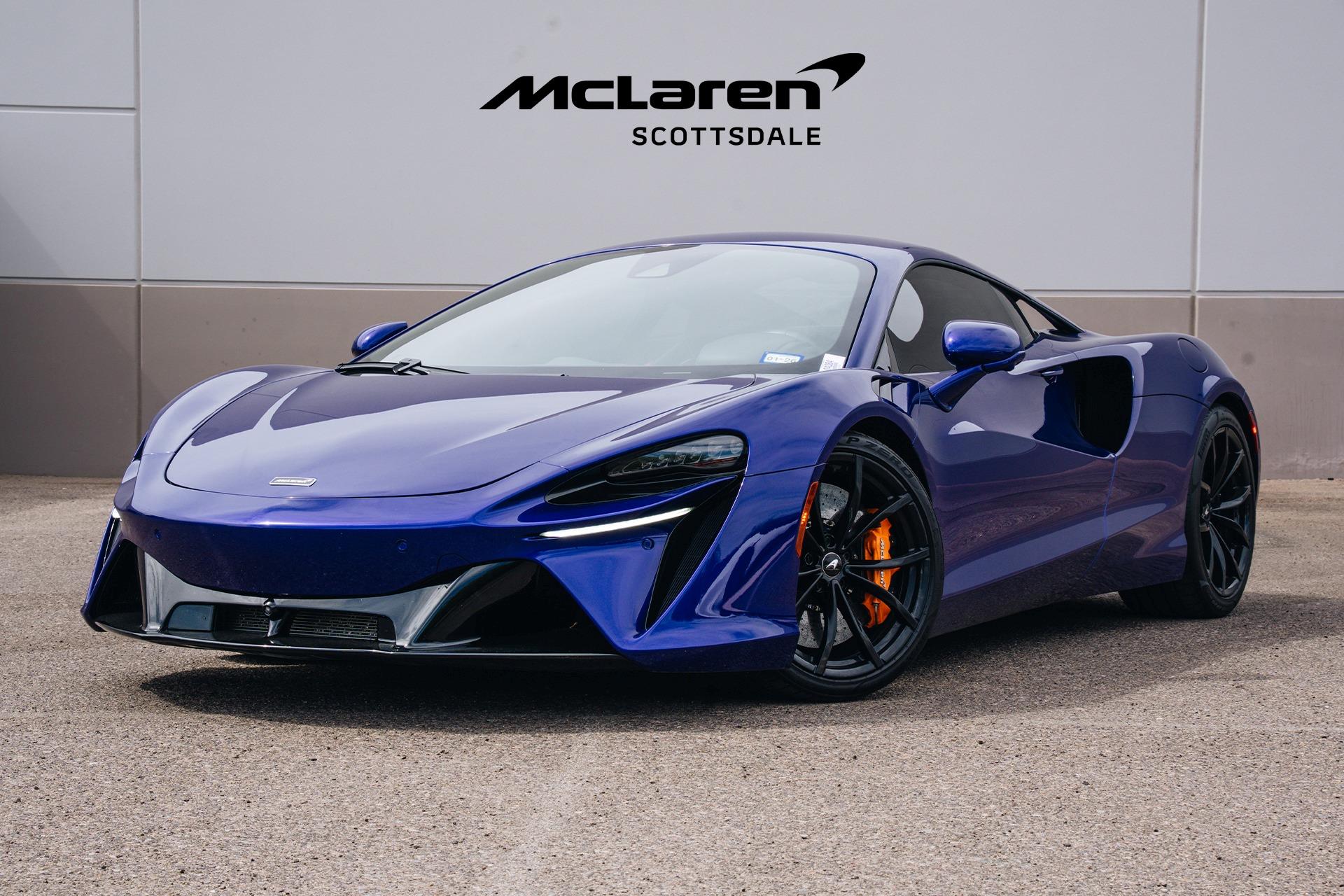 Used 2023 McLaren Artura Vision with VIN SBM16AEA6PW001470 for sale in Scottsdale, AZ