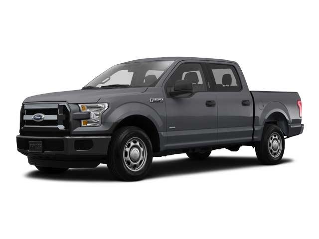 Gray (Magnetic Metallic) 2016 Ford F-150 Lariat SuperCrew 4WD Pickup Truck Four-Wheel Drive 6-Speed Automatic