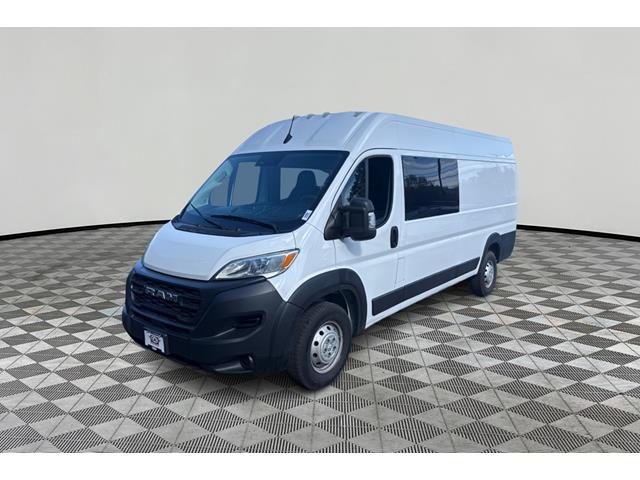 Bright White Clearcoat 2023 RAM ProMaster 3500 159 High Roof Extended Cargo Van FWD Van Front-Wheel Drive 9-Speed Automatic