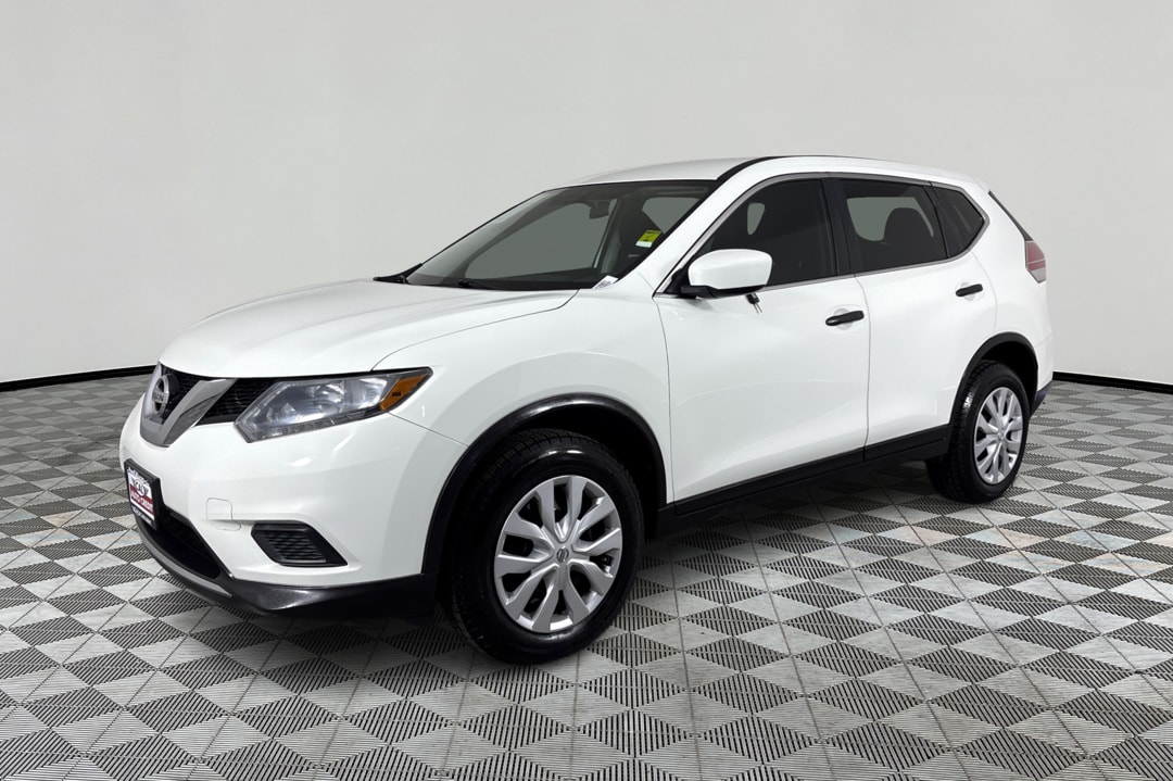 White 2016 Nissan Rogue S AWD SUV / Crossover All-Wheel Drive Continuously Variable Transmission
