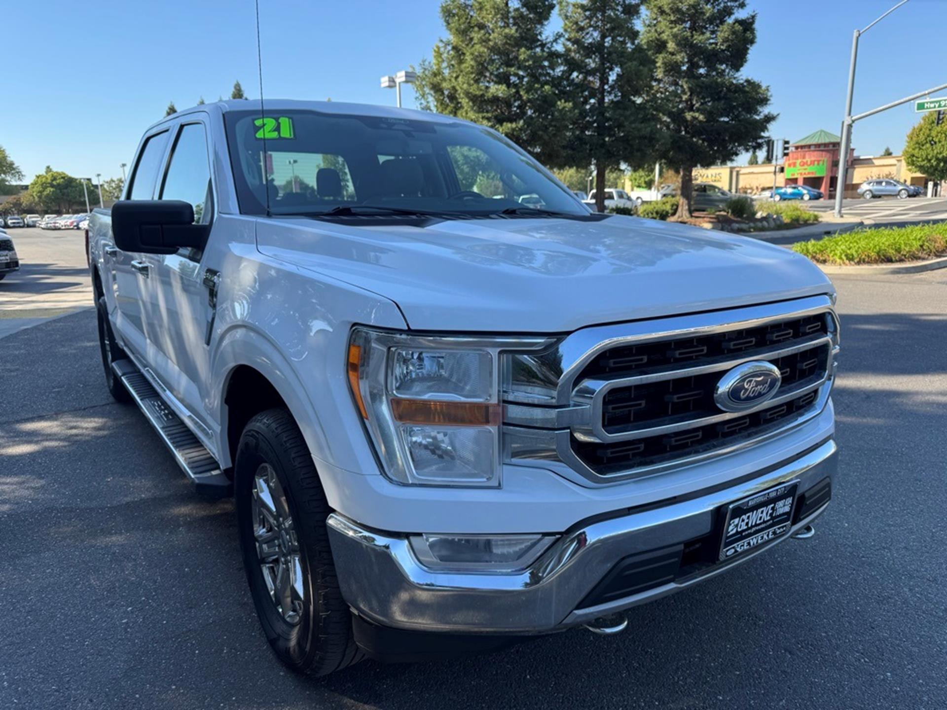 Used 2021 Ford F-150 XLT with VIN 1FTFW1E53MFA86832 for sale in Yuba City, CA