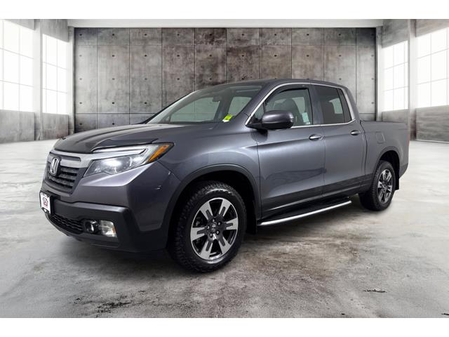 Gray 2018 Honda Ridgeline Pickup Truck All-Wheel Drive 6-Speed Automatic