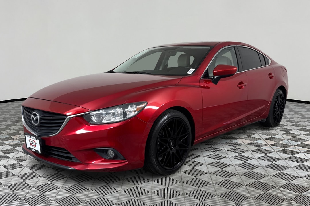 Soul Red Metallic 2015 Mazda MAZDA6 Sedan Front-Wheel Drive 6-Speed Automatic