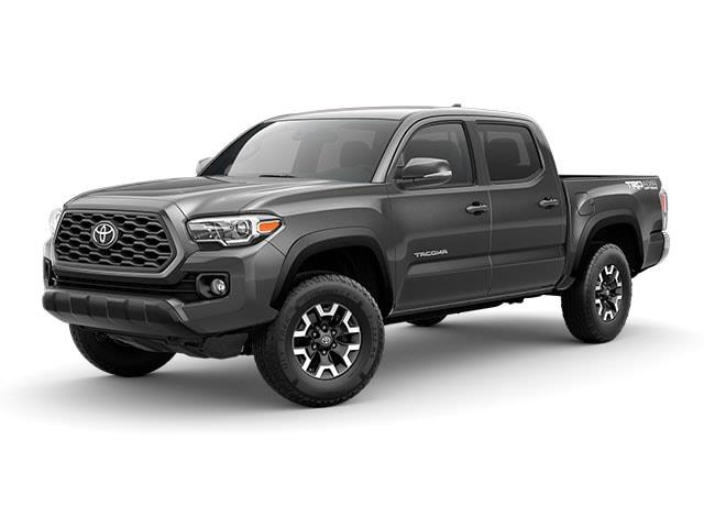 Gray 2020 Toyota Tacoma TRD Off Road Double Cab 4WD Pickup Truck Four-Wheel Drive 6-Speed Automatic
