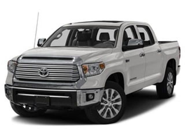 White 2017 Toyota Tundra Limited CrewMax 5.7L 4WD Pickup Truck Four-Wheel Drive 6-Speed Automatic