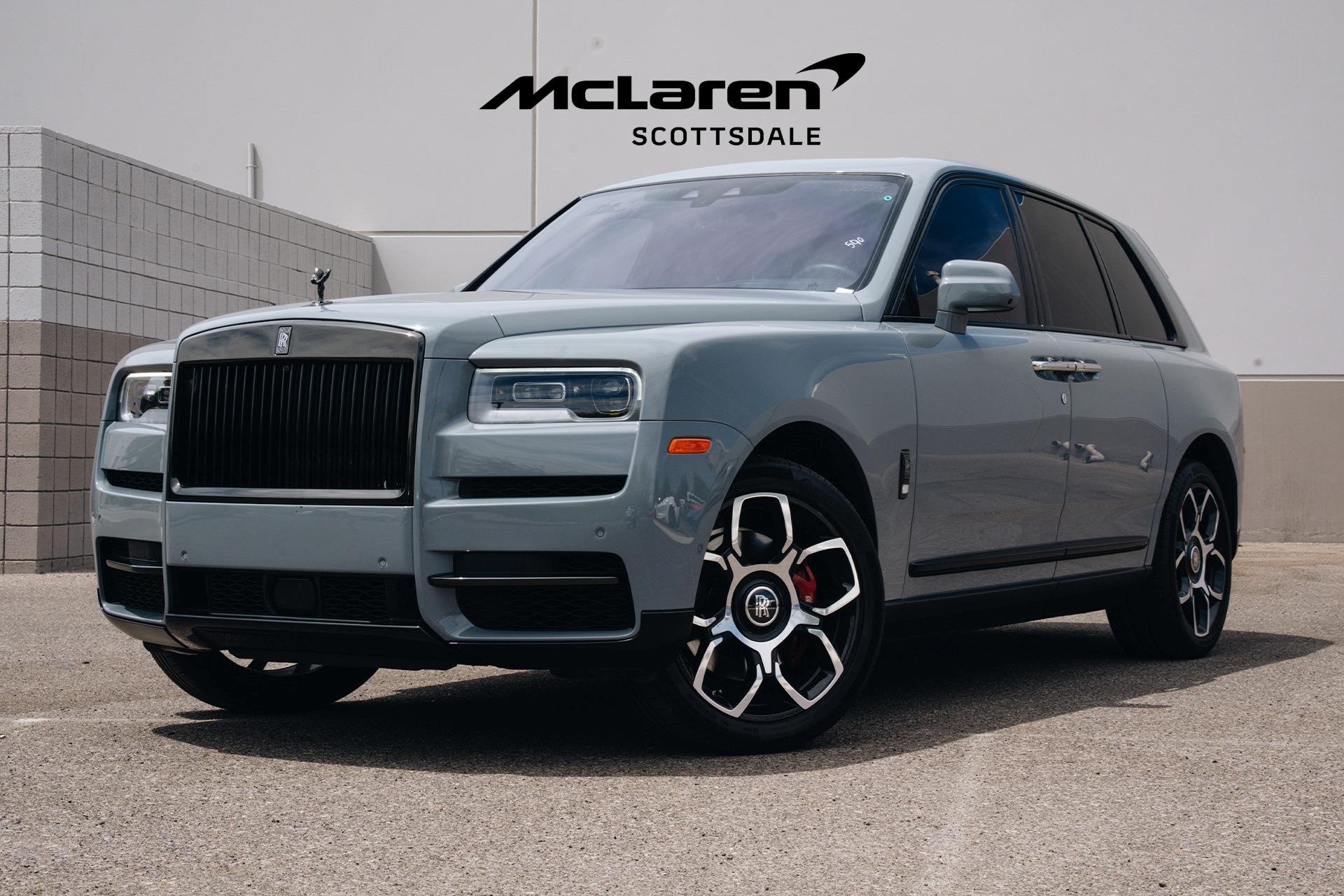 Used 2022 Rolls-Royce Cullinan Black Badge with VIN SLATV8C05NU213428 for sale in Scottsdale, AZ