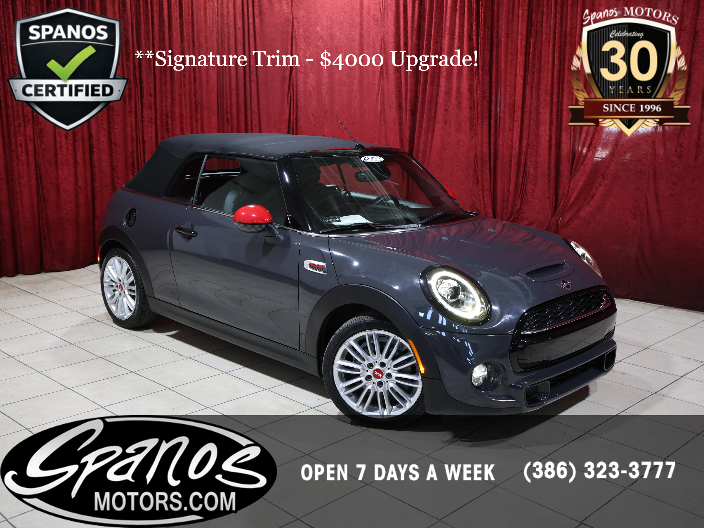2019 Mini Convertible WMWWG9C55K3E41349 - Spanos Motors