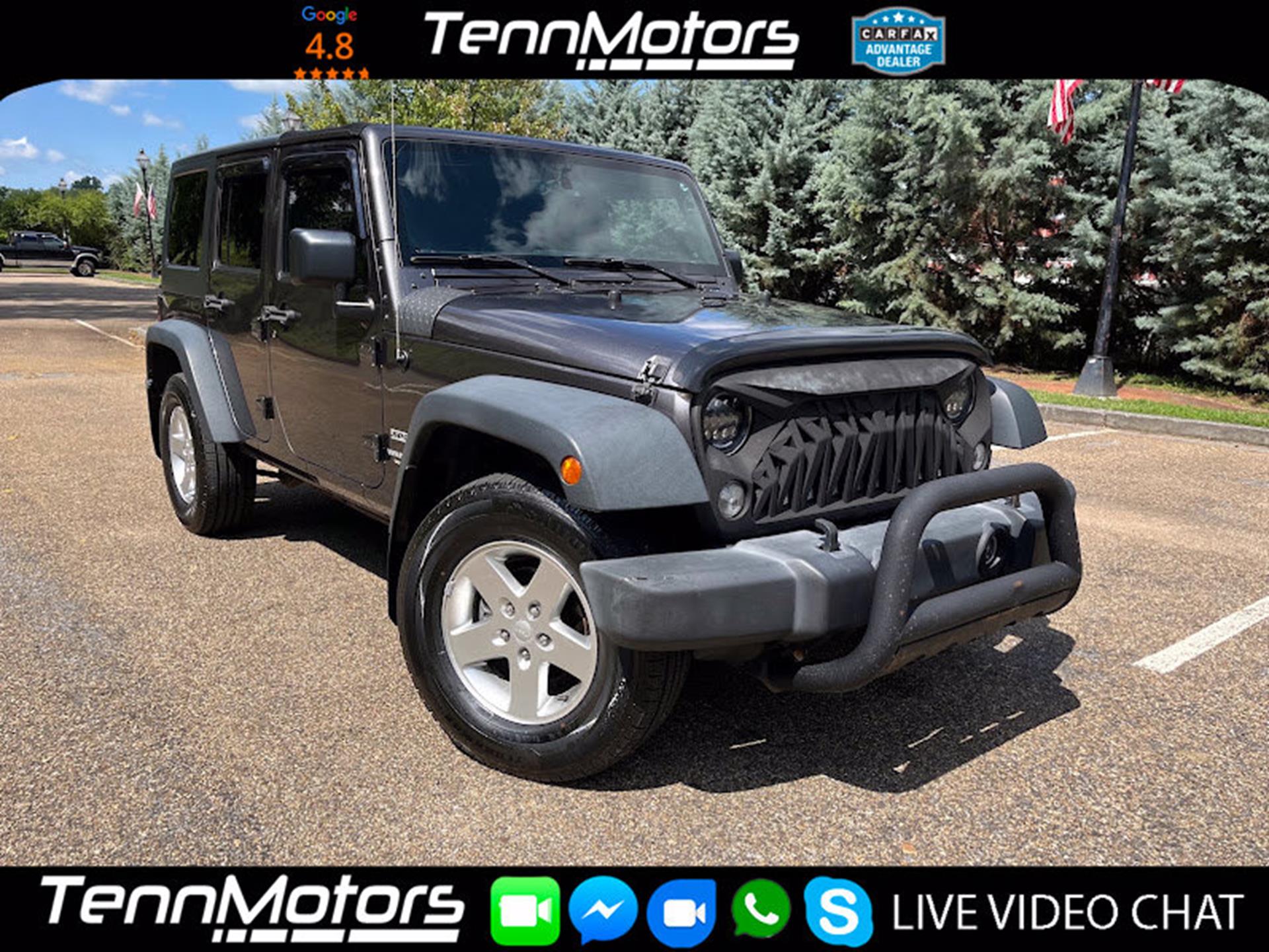 2016 Jeep Wrangler Unlimited Sport S