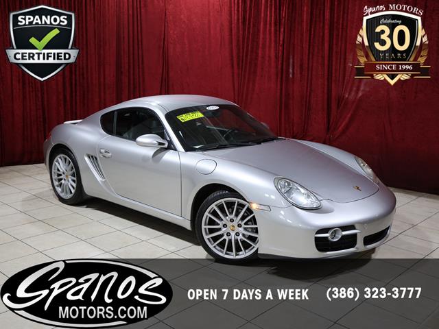 Gray (Meteor Grey Metallic) 2007 Porsche Cayman Base Coupe Rear-Wheel Drive