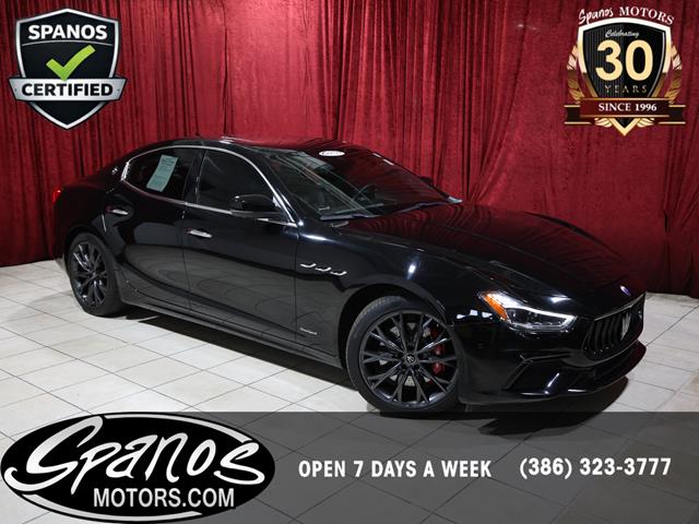 Black 2021 Maserati Ghibli S GranSport RWD Sedan Rear-Wheel Drive 8-Speed Automatic