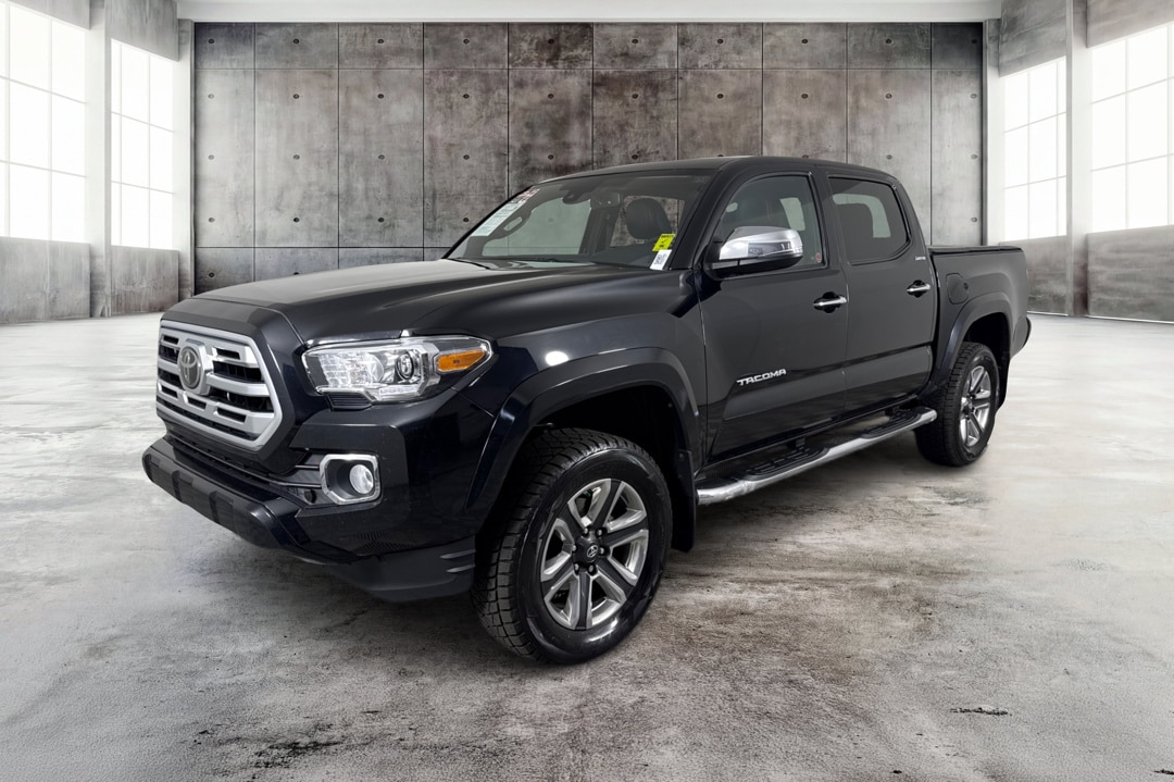 Black 2019 Toyota Tacoma Pickup Truck Four-Wheel Drive 6-Speed Automatic
