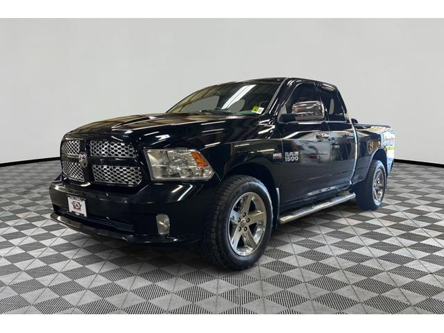 Black Clearcoat 2014 RAM 1500 Express Quad Cab 4WD Pickup Truck Four-Wheel Drive 8-Speed Automatic
