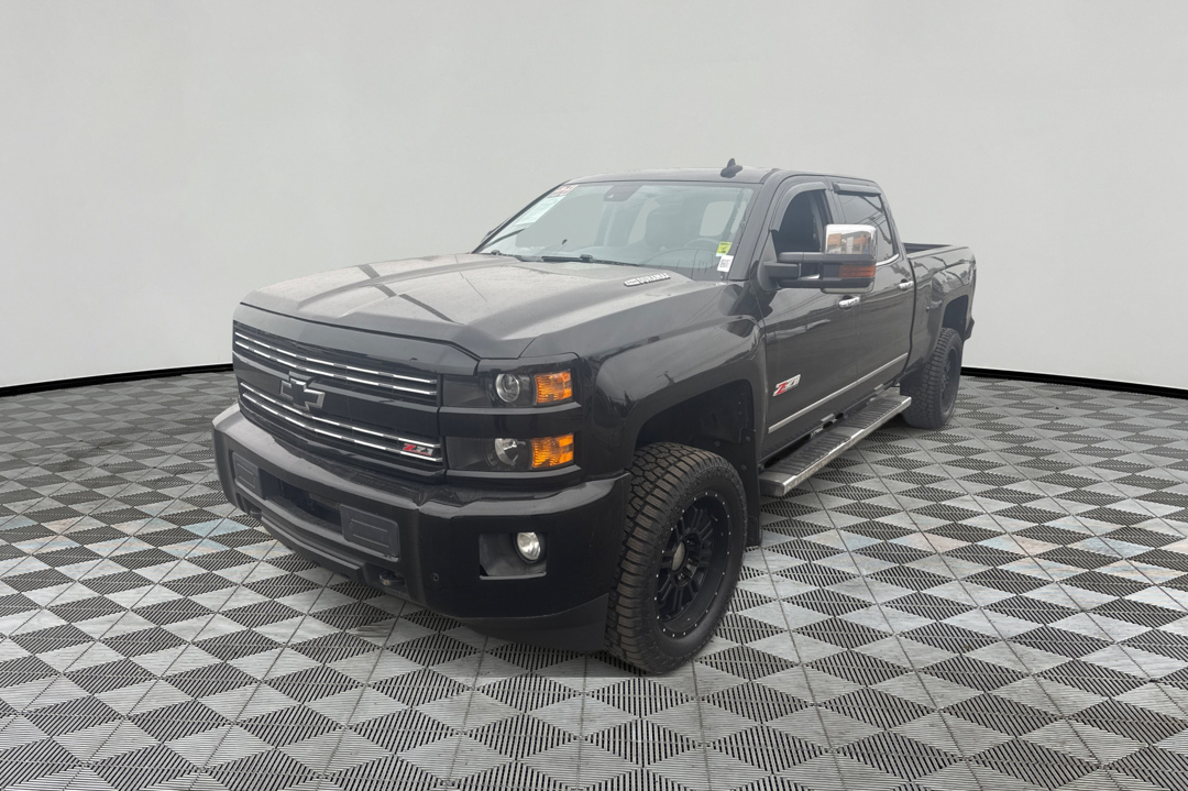 Black 2016 Chevrolet Silverado 3500HD Pickup Truck Four-Wheel Drive 6-Speed Automatic