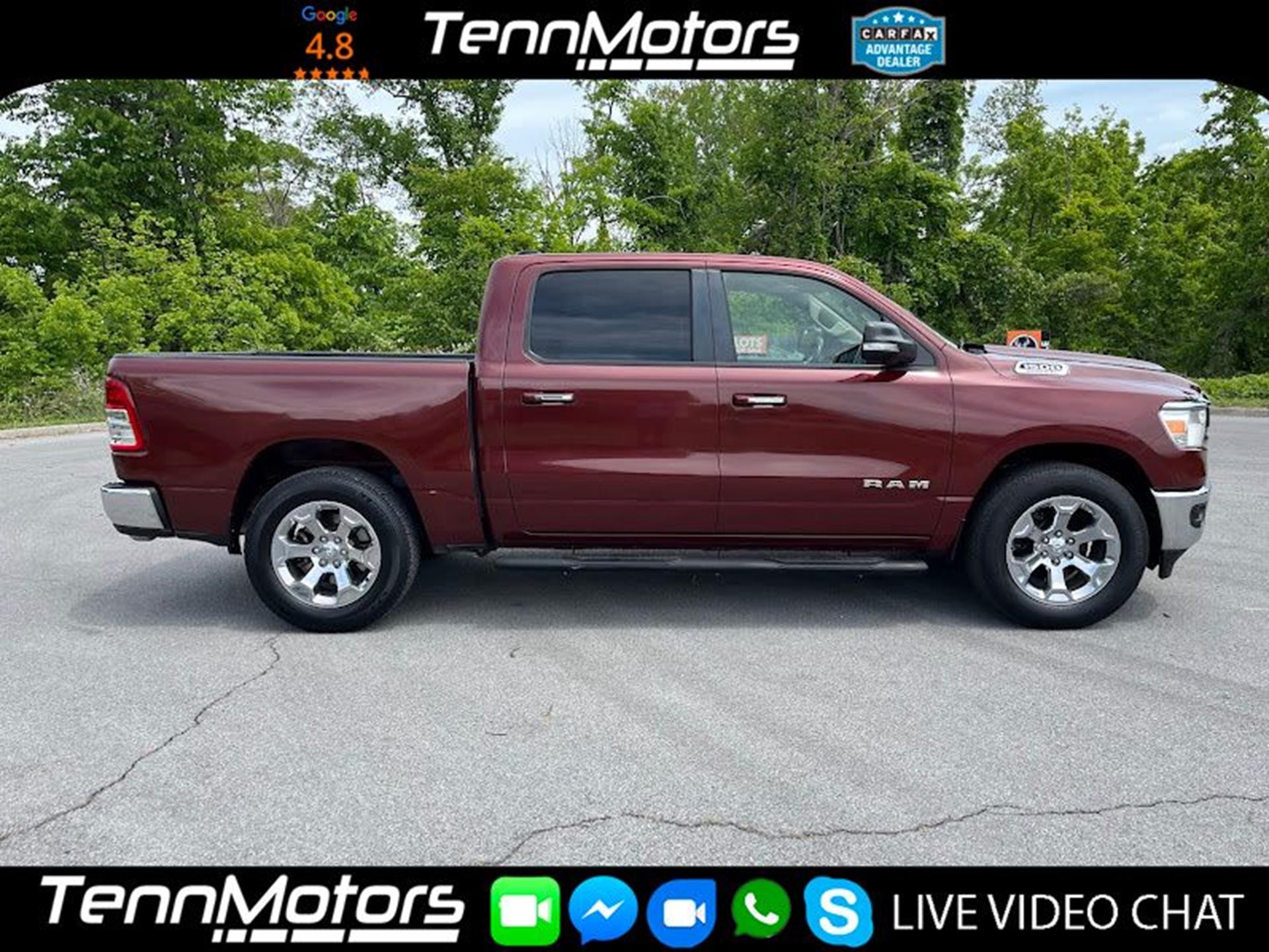2020 RAM 1500 Big Horn/Lone Star 4x4 Crew Cab 5'7's photo