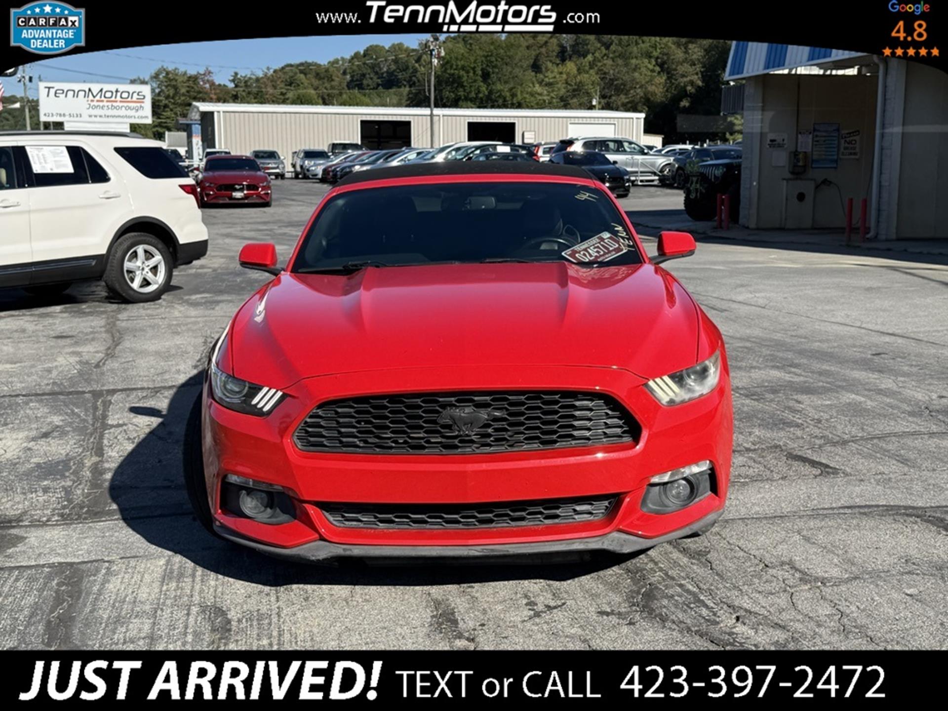 2016 Ford Mustang EcoBoost Premium photo 2