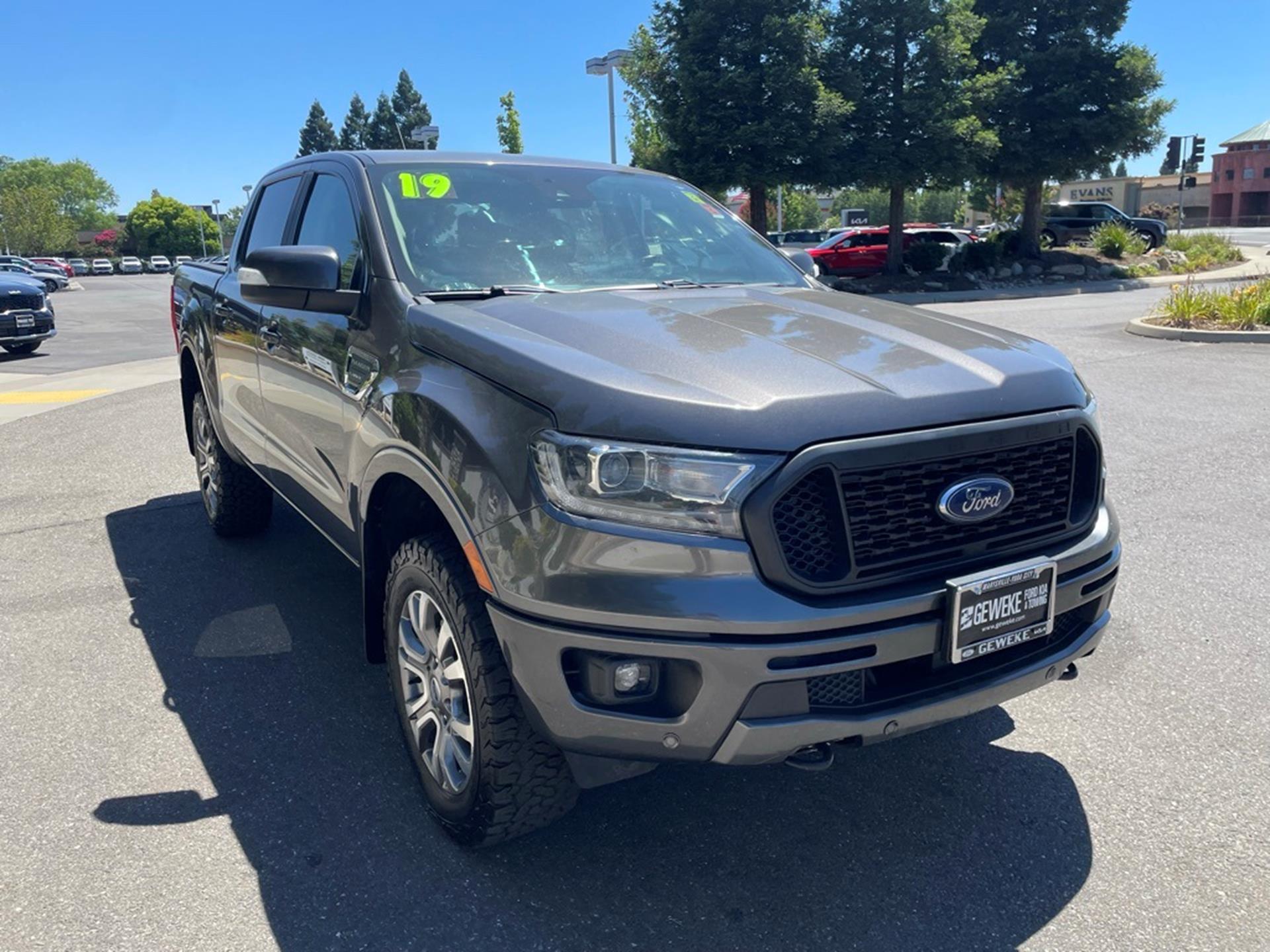 Used 2019 Ford Ranger Lariat with VIN 1FTER4FHXKLA09600 for sale in Yuba City, CA