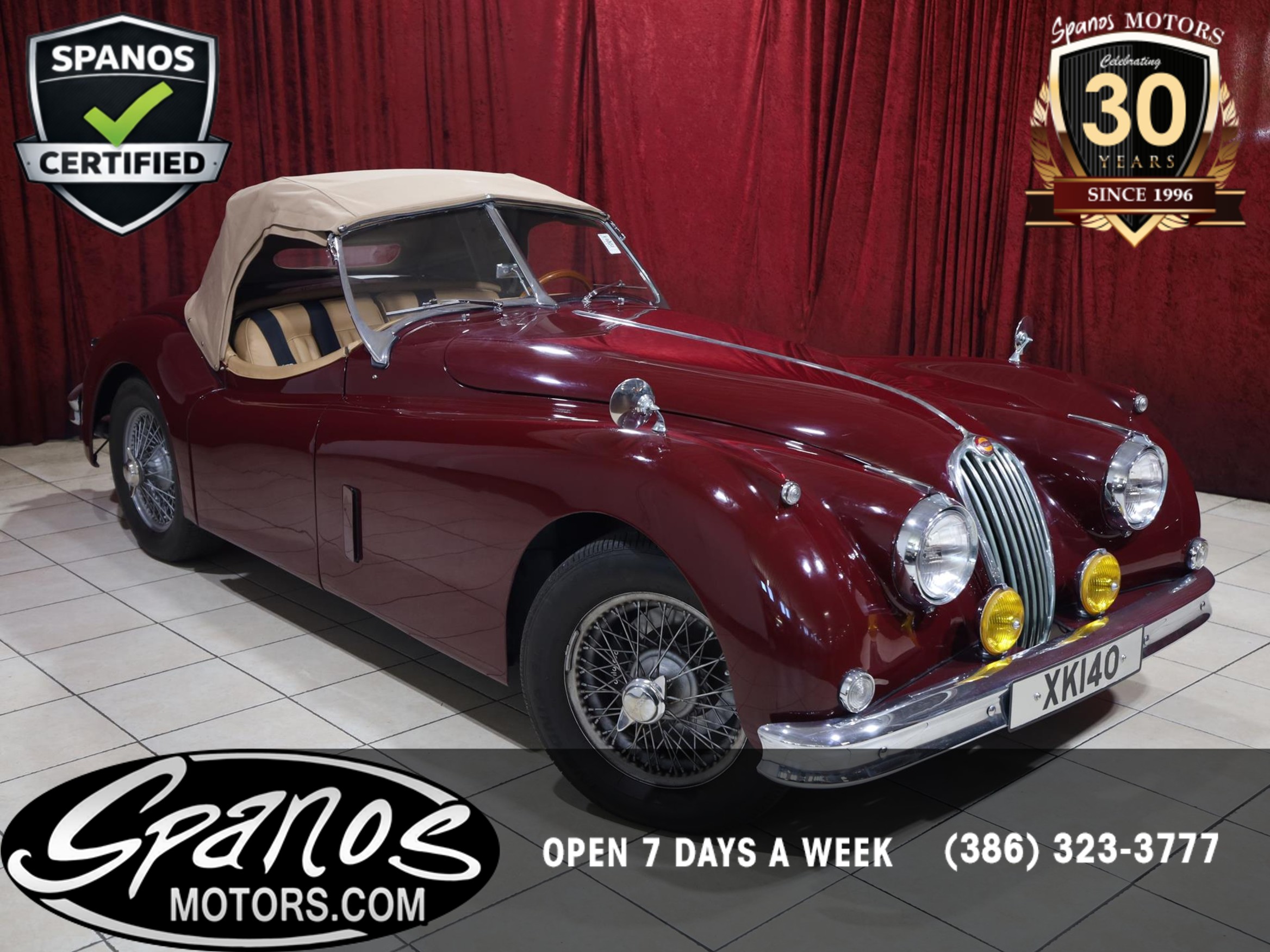 1956 Jaguar XK140 00S811600DN - Spanos Motors