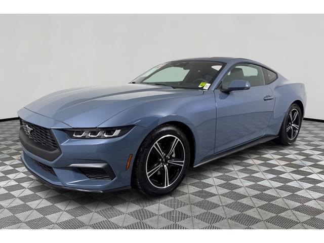 Vapor Blue Metallic 2024 Ford Mustang EcoBoost Fastback RWD Coupe Rear-Wheel Drive 10-Speed Automatic