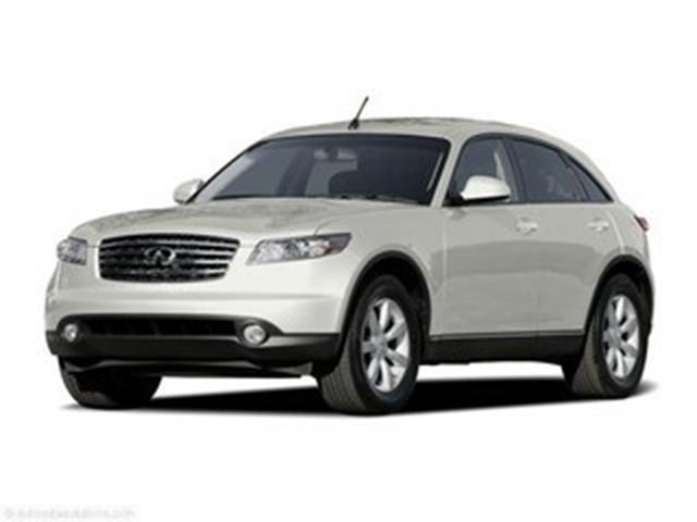 Silver 2004 INFINITI FX35 SUV / Crossover All-Wheel Drive 5-Speed Automatic
