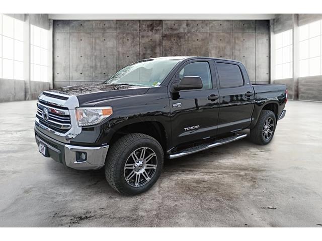 Black 2017 Toyota Tundra Pickup Truck Four-Wheel Drive 6-Speed Automatic