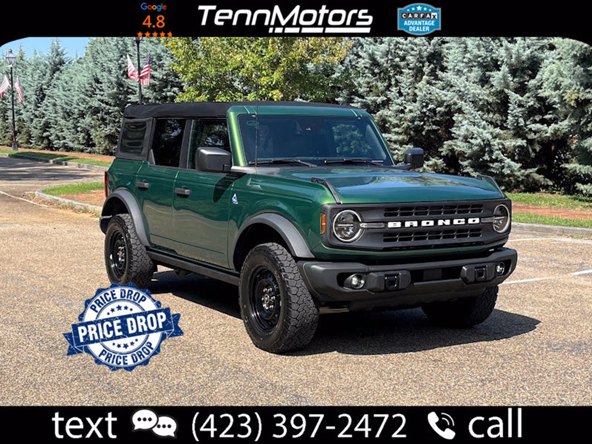 2023 Ford Bronco 4-Door Black Diamond