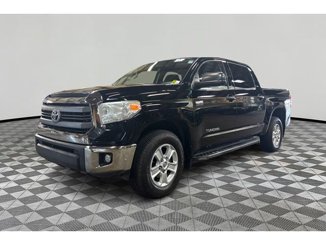 Black 2014 Toyota Tundra SR5 CrewMax 5.7L 4WD Pickup Truck Four-Wheel Drive 6-Speed Automatic