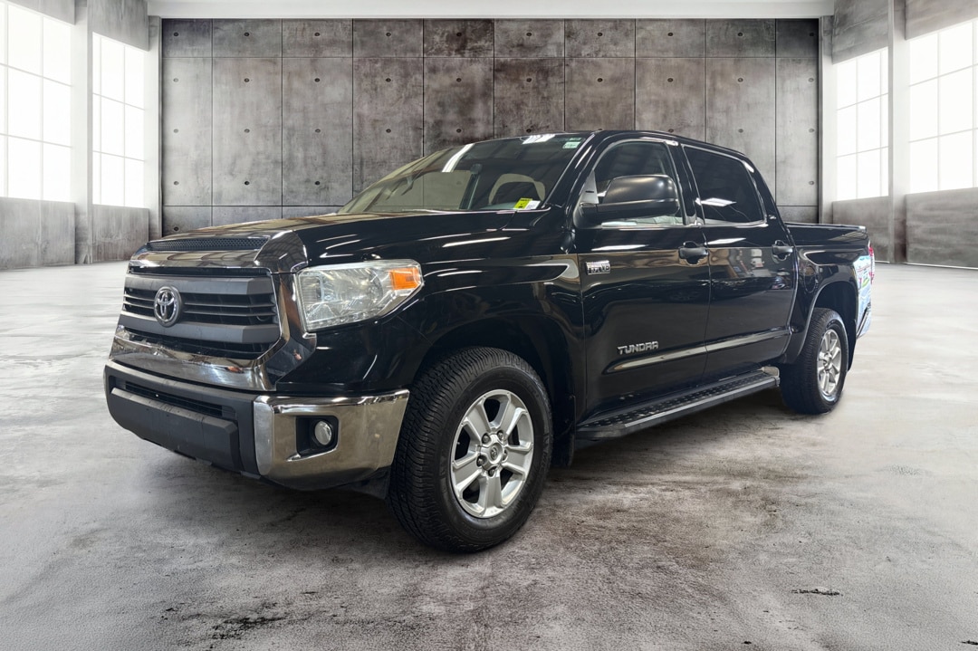 Black 2014 Toyota Tundra Pickup Truck Four-Wheel Drive 6-Speed Automatic