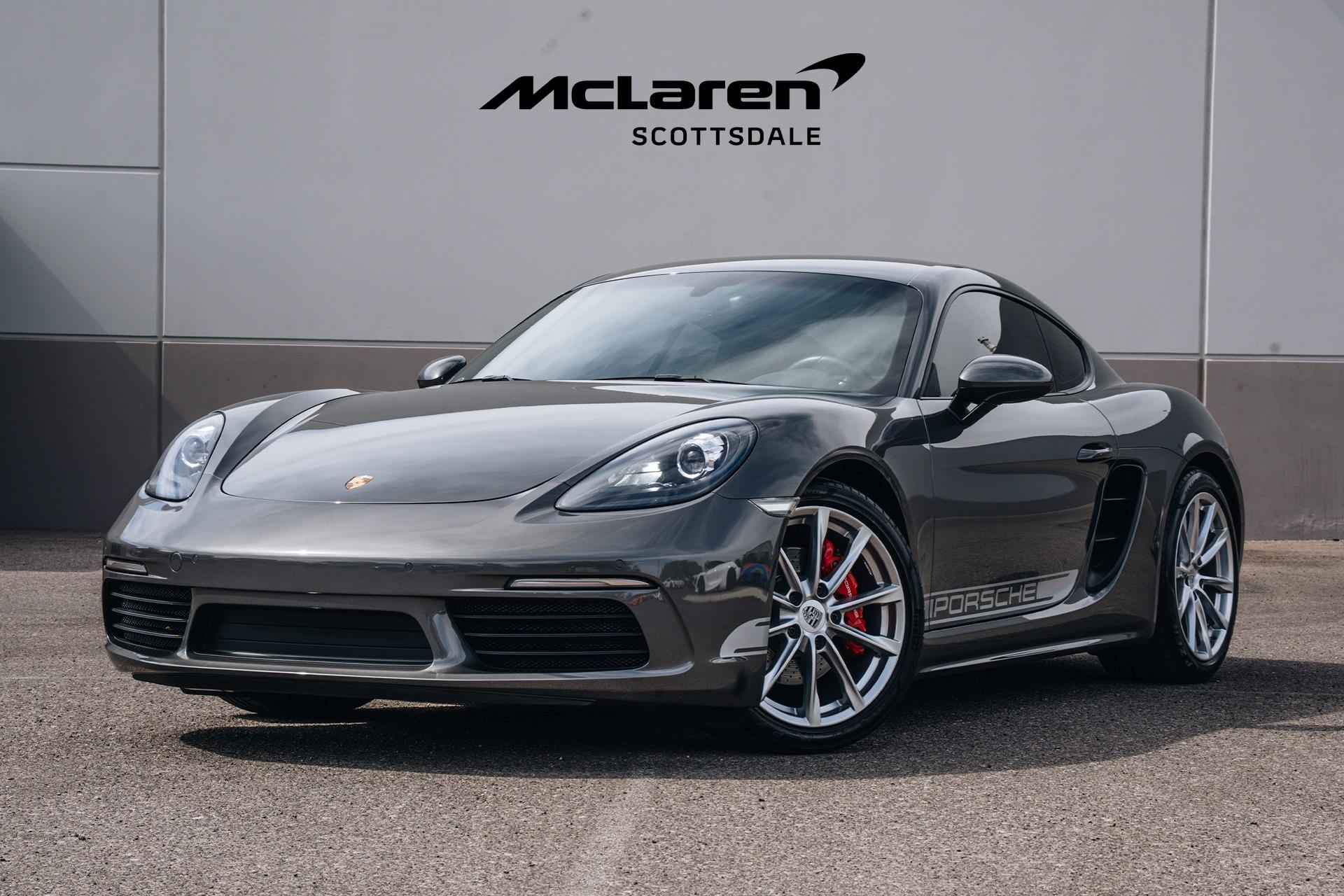 Used 2019 Porsche 718 GTS with VIN WP0AB2A8XKS278734 for sale in Scottsdale, AZ