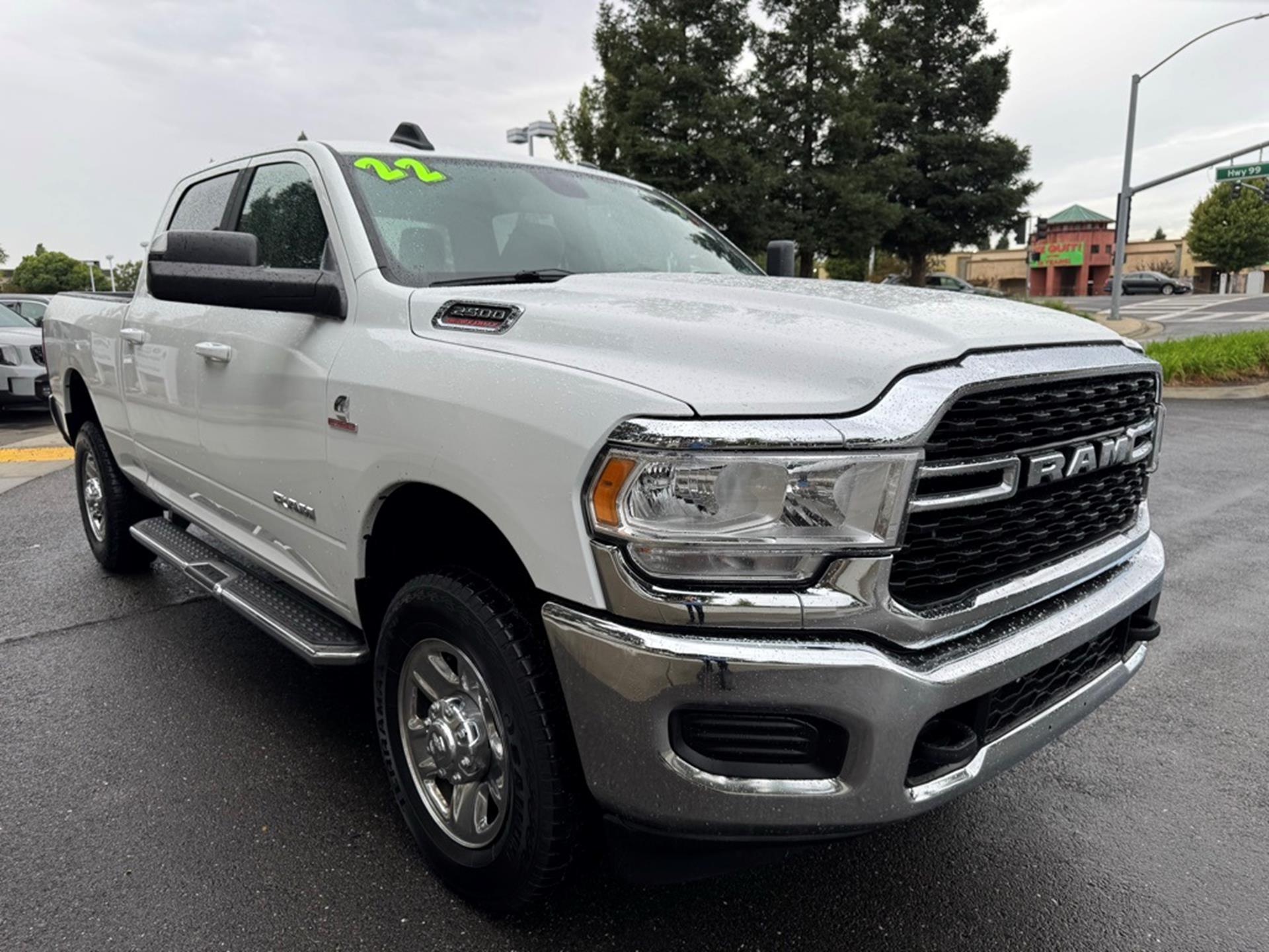 Used 2022 RAM Ram 2500 Pickup Big Horn with VIN 3C6UR5DL2NG321265 for sale in Yuba City, CA