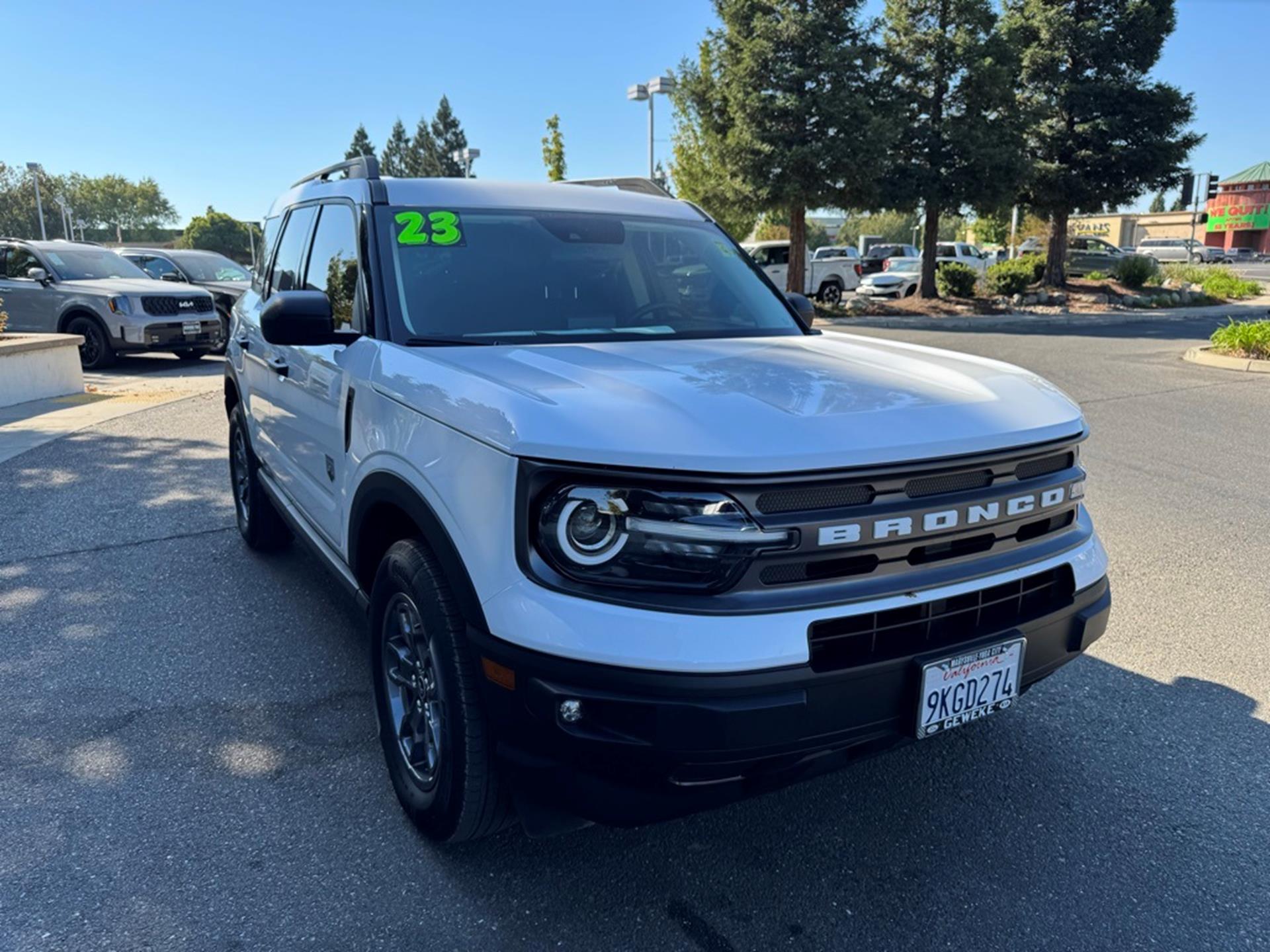 Used 2023 Ford Bronco Sport Big Bend with VIN 3FMCR9B63PRE07793 for sale in Yuba City, CA