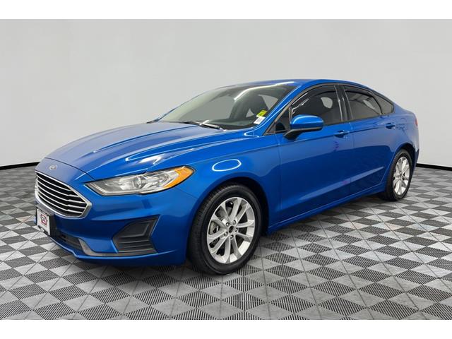 Velocity Blue Metallic 2020 Ford Fusion SE FWD Sedan Front-Wheel Drive 6-Speed Automatic